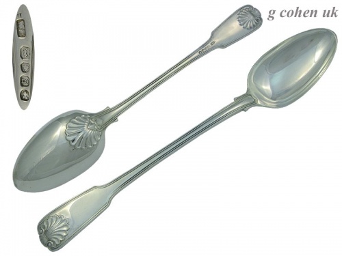 Georgian Silver Stuffing Spoon London 1827